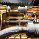 A Large Hadron Collider dipole magnet.